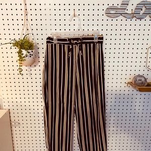 Cute stripe bell bottoms